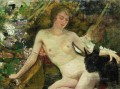 el modelo Ilya Repin desnudo impresionista